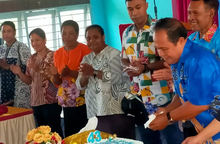 Syukuran HUT ke-43 SMA YPK Tabernakel Nabire