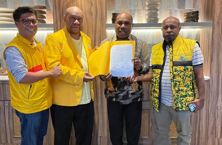 Golkar Resmi Dukung Maximus-Peggi dalam Pilkada Mimika 2024